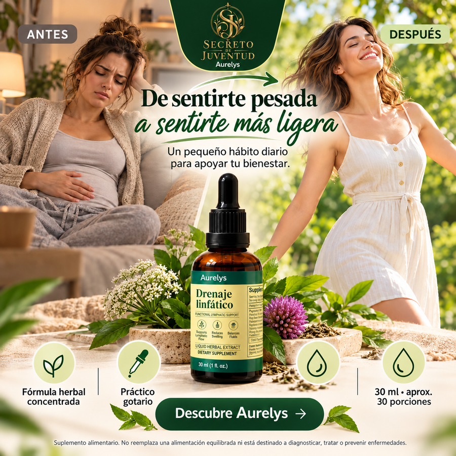Aurelys Gotas Herbales 30 ml – Suplemento Alimentario
