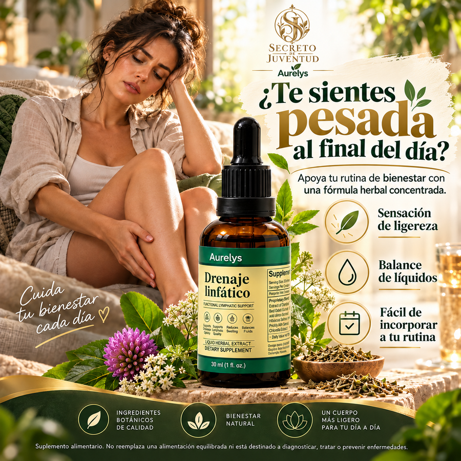 Aurelys Gotas Herbales 30 ml – Suplemento Alimentario
