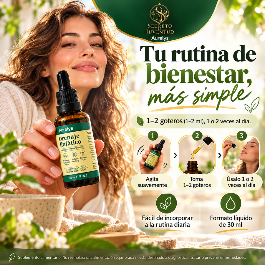 Aurelys Gotas Herbales 30 ml – Suplemento Alimentario