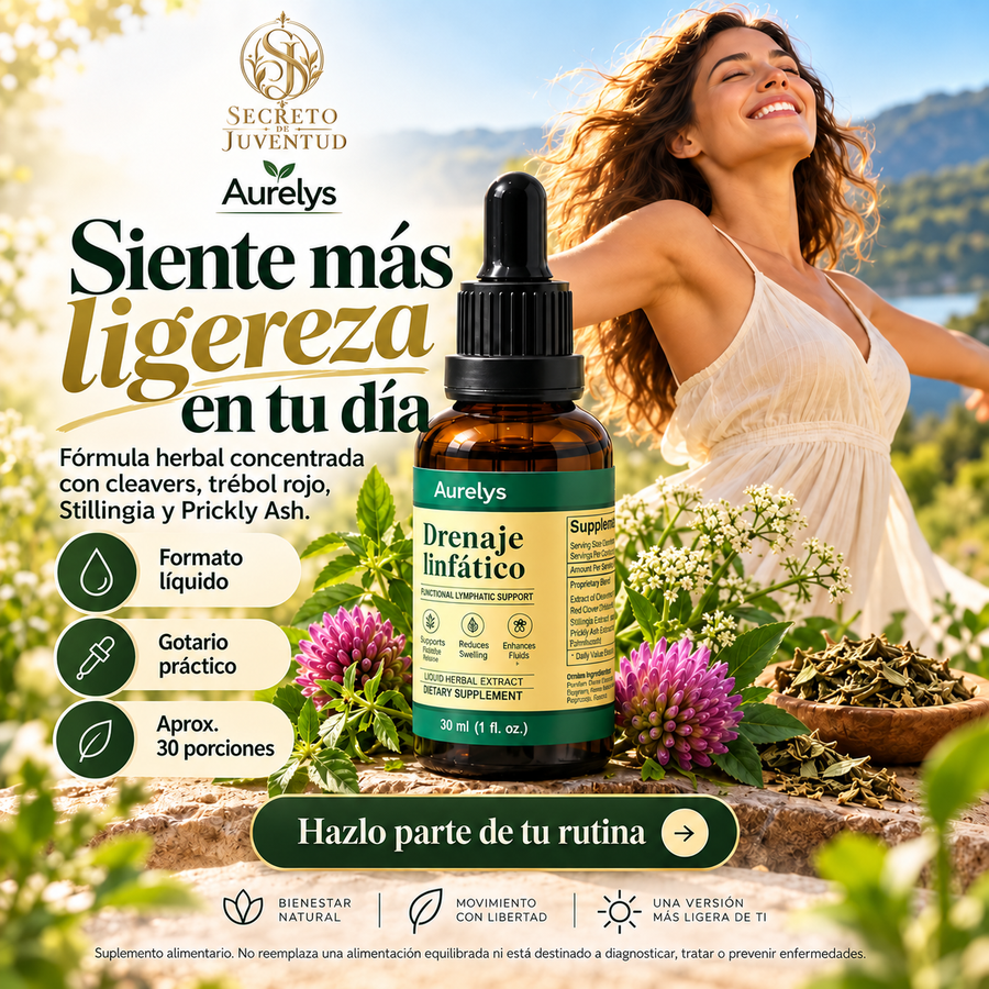 Aurelys Gotas Herbales 30 ml – Suplemento Alimentario