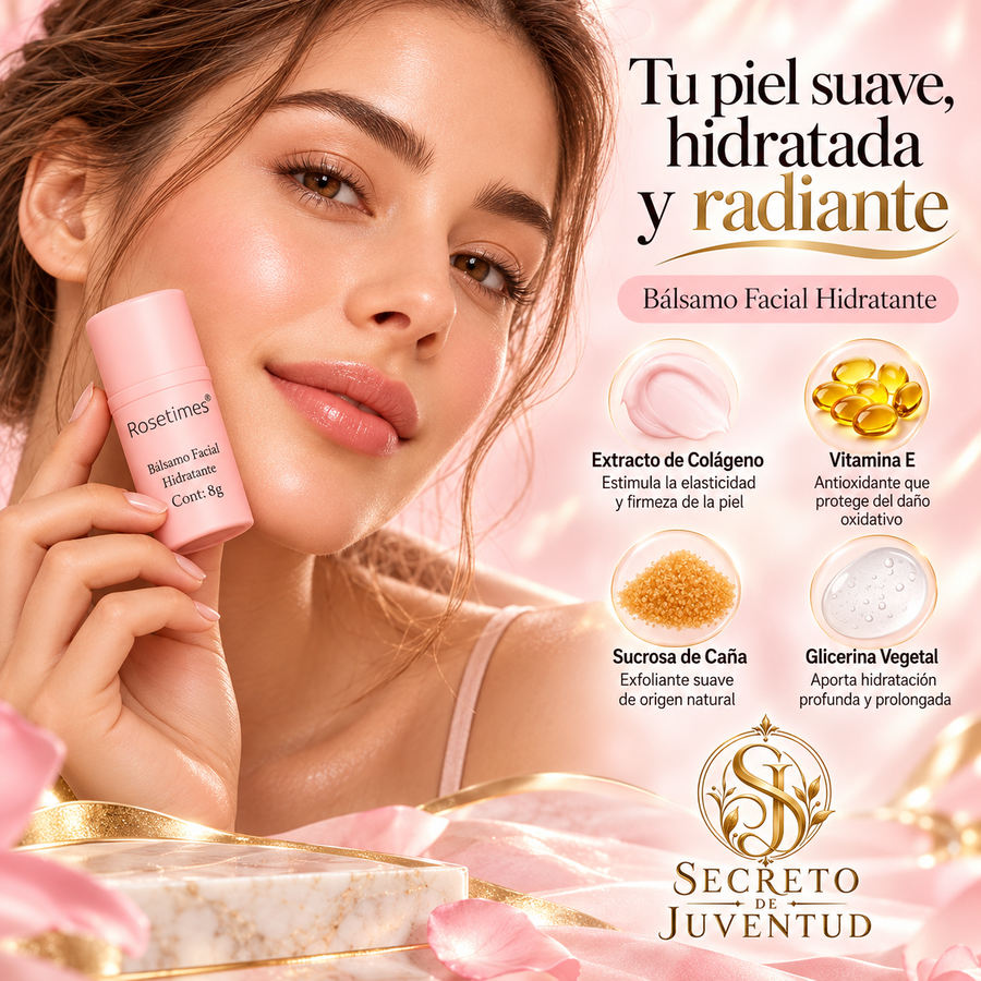 Bálsamo Facial Hidratante en Stick – Pack x2 y x4