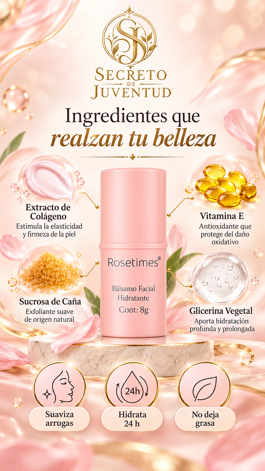 Bálsamo Facial Hidratante en Stick – Pack x2 y x4